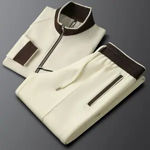 أطقم ملابس رياضية جديدة محايدة للجنسين لخريف وشتاء: قمصان بأكمام طويلة، سراويل طويلة، أطقم جاكيتات، سراويل مستقيمة الساق، و