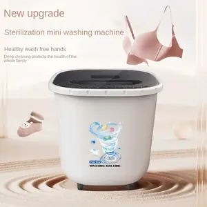 غسالة تربو صغيرة ، غسالة ملابس داخلية صغيرة ، مهجع للطلاب ، قطعة أثرية محمولة على شكل جورب كسول