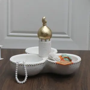 1 قطعة تمثال راتنج على طراز الشرق الأوسط ، زخرفة داخلية لغرفة المعيشة ، متوافق مع الغرف المتعددة ، لا يتطلب طاقة زهرة با