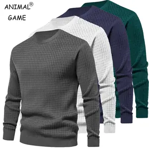 جديد الرجال طاقم الرقبة بلوزات بلون كبير Sweatwear الربيع في الهواء الطلق الركض القمم