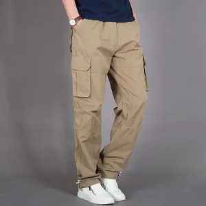 سراويل كارجو قطنية تكتيكية للرجال ، سراويل الجيش الخضراء ، السراويل الرياضية غير الرسمية في الهواء الطلق ، ملابس الربيع والخريف ، Y2K